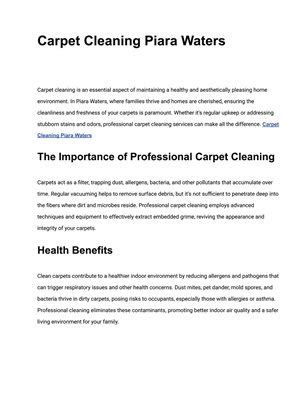 carpet cleaning piara waters  Find trusted carpet cleaners with top reviews in Piara Waters