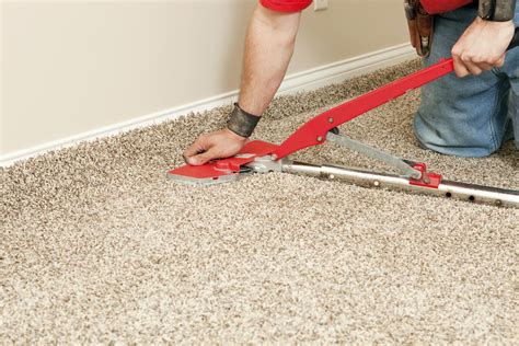 carpet repair tapping  When it sinks below the carpet, keep hammering it