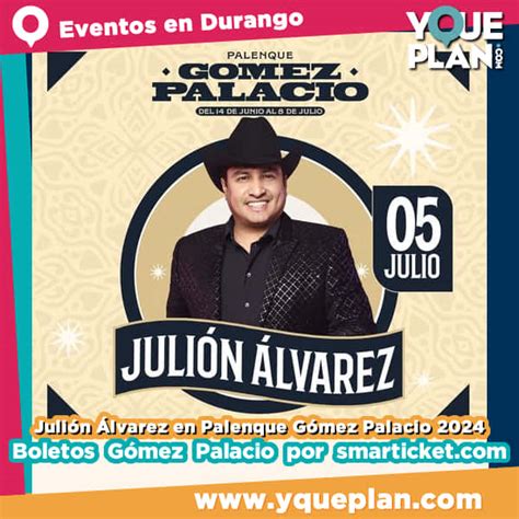 cartelera de julion alvarez 2023  16 y 17 de Junio: Julión Álvarez