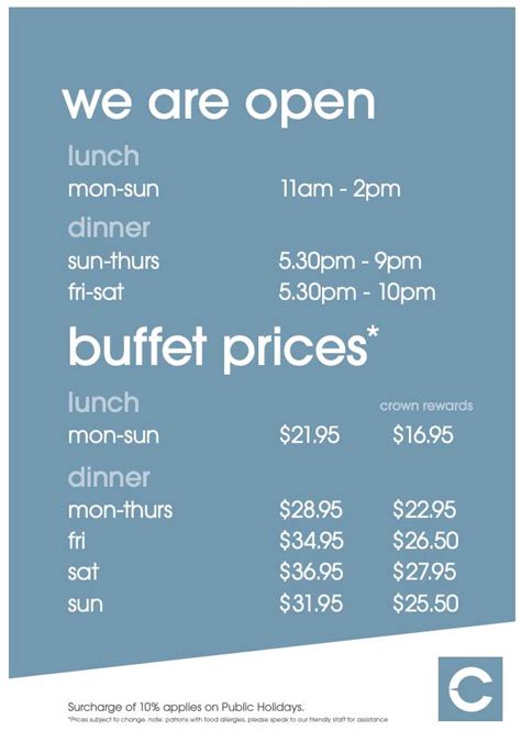 carvers crown buffet menu Carvers: Carvers (Buffet) Restaurant - See 197 traveler reviews, 9 candid photos, and great deals for Perth, Australia, at Tripadvisor