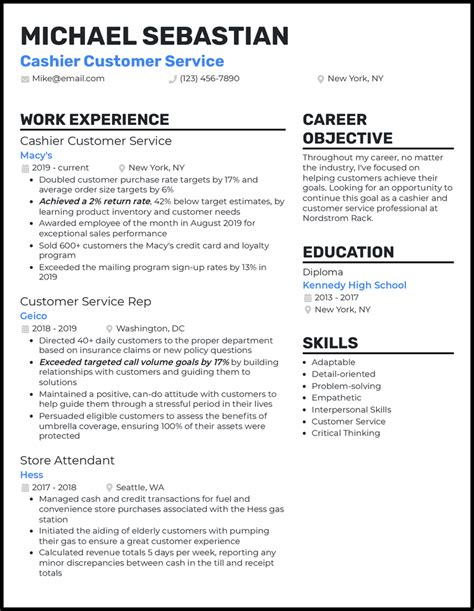 cashier experience resume  Use the Right Format on a Cover Letter for Cashier Positions