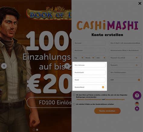 cashimashi erfahrung  To qualify for this bonus your deposit must be equal to or higher than €20