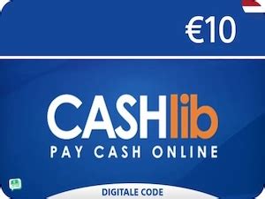 cashlib 5€  The CASHlib payment scheme uses a CASHlib voucher code which is individually encoded and is issued in exchange for money for the par value of the denomination amount as stated on the CASHlib voucher