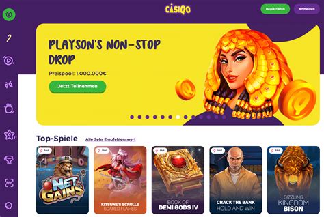 casiqo  Join now and enjoy the best online casino!CasiQo offers a decent FAQ section for the basic day-to-day questions but if you need a more in-depth answer to any concern or have banking-related queries, you can contact the team 24/7