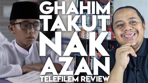 cast of ghahim takut nak azan Telemovie Ghahim Takut Nak Azan