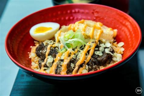 cat rice donburi  Anagodon and miso soup by ayustety in Tsukiji, Tokyo