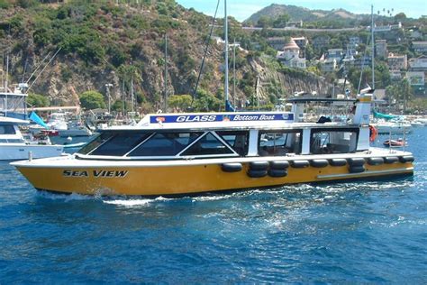 catalina glass bottom boat  See the underwater world underneath your feet for a close experience of California&#39;s marine life