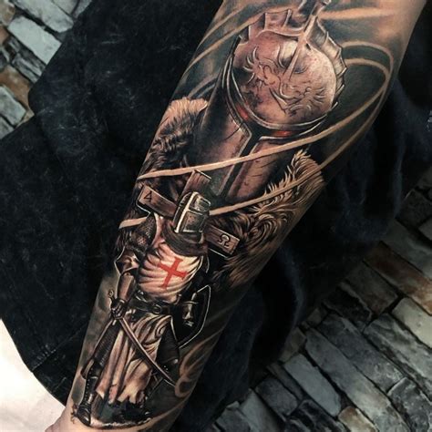 cavaleiro medieval tattoo  Soldier Tattoo