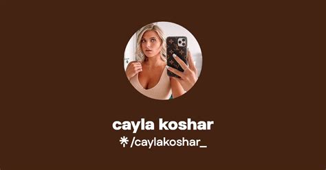 cayla koshar onlyfans How much does @caylabri (Cayla Bri 😈💦) earn on OnlyFans? 💸 caylabri, also known under the username @caylabri is a verified OnlyFans creator located in Texas caylabri is most probably working as a full-time OnlyFans creator with an estimated earnings somewhere between $15