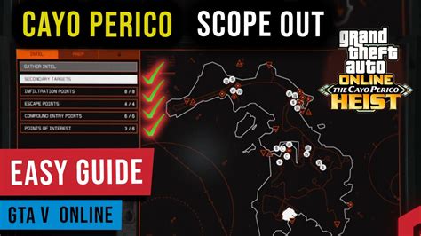 cayo perico scope out guide  Before you can even access the Cayo Perico Heist, you'll need to own the Kosatka submarine