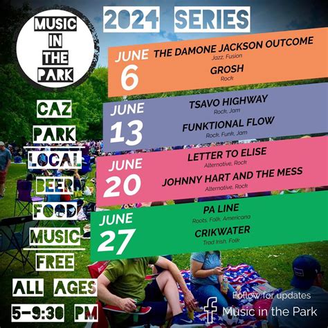 cazenovia park music  Free