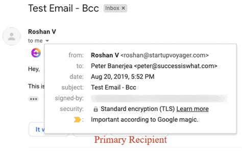 cc'ing in email  Both your "To" and "cc" recipients are visible to all addressees, and anyone can reply to all those people