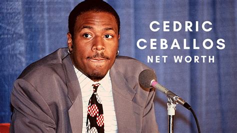 cedric ceballos net worth  Cedric Ceballos is an American professional basketball player who has a net worth of $10 million as of 2023