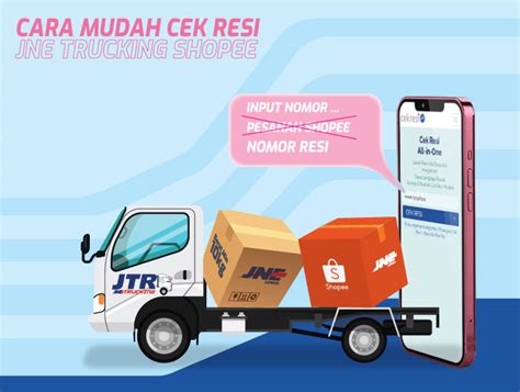 cek resi jne trucking shopee Saat ini kamu bisa cek resi JNE Express, tracking J&T Express, lacak SiCepat Express, cek paket Anteraja, cek resi GTL dan mengecek resi Ninja Xpress