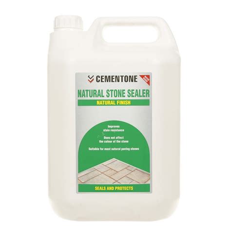 cementone natural stone sealer  40m² coverage on low-absorbent surfaces