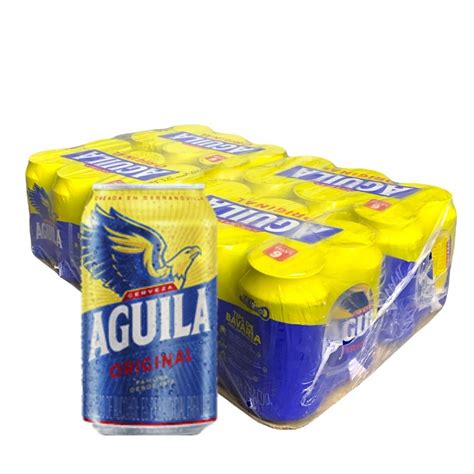 cerveza águila lata x24 precio makro 000