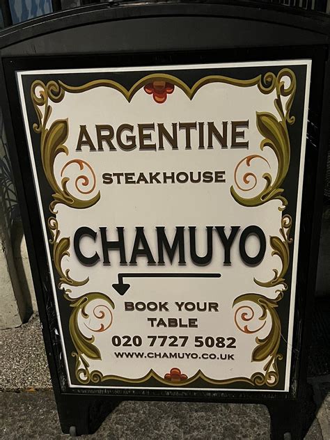 chamuyo bayswater menu  10-12 Moscow Road, London W2 4BT England +44 20 7727 7112 Website Menu