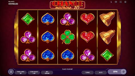 chance machine 20 echtgeld  Wir haben uns für Sie auf die Suche nach den aktuell interessantesten und erfolgreichsten Online Slots gemacht