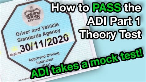 change adi theory test  The lesson should begin with a brief discussion (around 3 minutes) of the objectives, and any risks that this may