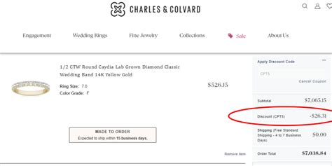 charles and colvard coupon <b>;pma& smreT </b>