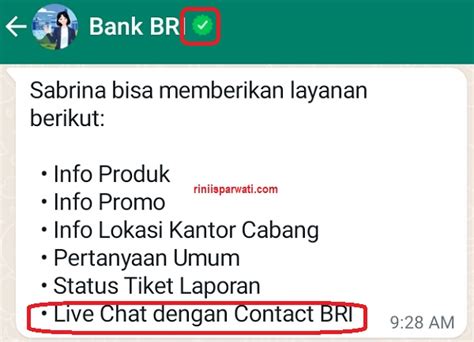 chat bri Narasi yang beredar