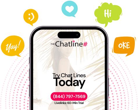 chatlines with free minutes  We offer the best chat lines with free trial minutes to enjoy romantic and naughty phone chats
