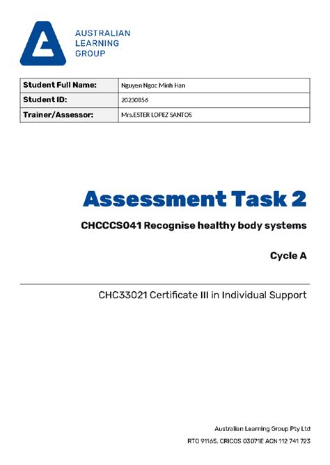 chc33021 rto resources  Assessment Workbooks – containing clear instructions for students to complete the