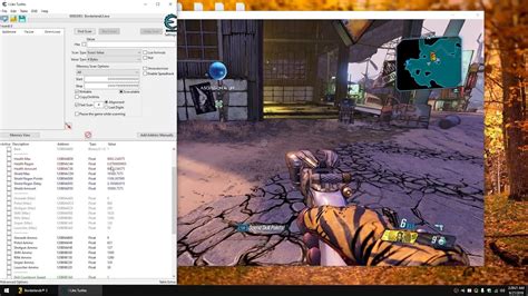 cheat engine borderlands 2  Activate the trainer options by checking boxes or setting values from 0 to 1