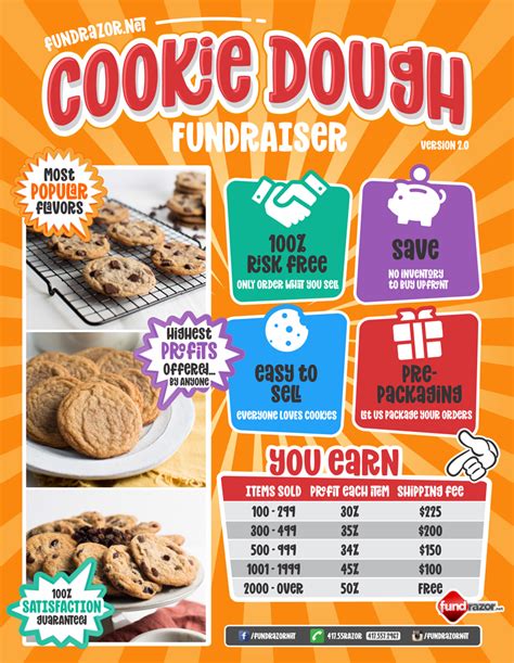 cheerleader cookie dough fundraiser  Sell what people want, like Otis