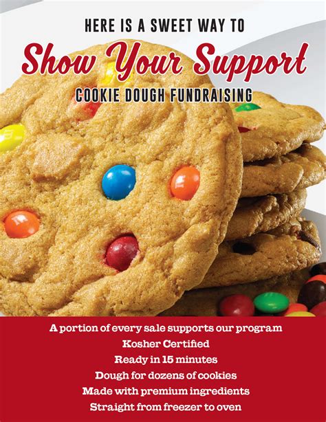 cheerleader cookie dough fundraiser 