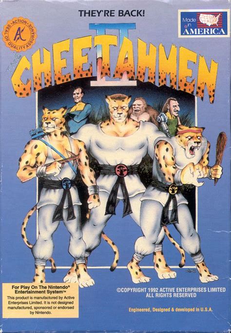 cheetahmen 2 nes  Game Title: Cheetahmen 2; Rating: 2/5 ★★