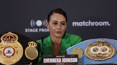 cherneka johnson only fan Super bantamweight champion Cherneka Johnson has successfully defended her IBF world title in a brave, bloody contest - before being accused of doping by beaten fellow Australian Susie Ramadan