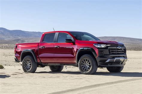 2024 chevy colorado trail boss. Pricing and Which One to Buy. The price of the 2023 Chevrolet Colorado starts at $30,695 and goes up to $48,295 depending on the trim and options. WT. LT. Trail Boss. Z71. ZR2. 0 $10k $20k $30k ... 