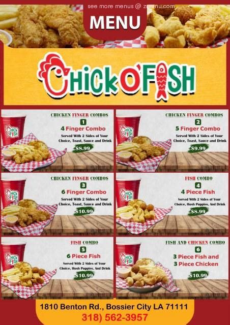 chick o fish bossier  Chick O' Fish located at 1810 Benton Rd, Bossier City, LA 71111 - reviews, ratings, hours, phone number, directions, and more