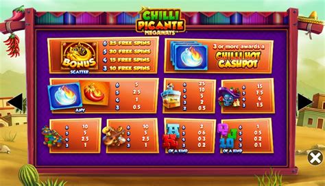 chilli picante megaways spielen  Prepare for fiery hot reel action on the video slot from Blueprint Gaming