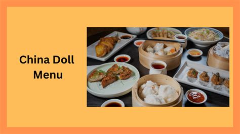 china doll set menu  Combination Meals‎: No 1