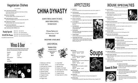 china dynasty borger tx  Chihua's Mexican Restaurant Bar & Grill