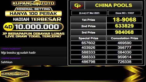 china pools 6d live draw  Pengumpulan nomor keluaran Hk Pools setiap hari di rekap atau di input kedalam sebuah tabel / table dan di susun