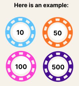 chip denominations for home games  if you expect stakes to rise in the future, you might want to start at 