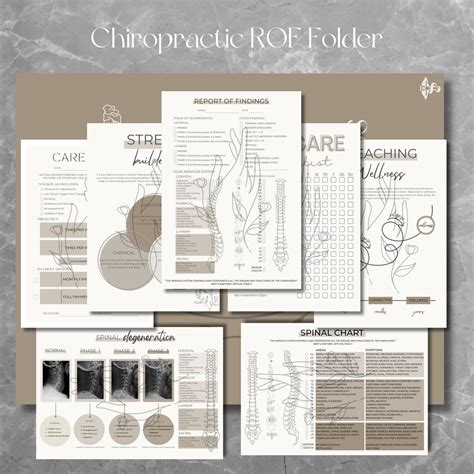 chiropractic rof folders  VIP Report Folder