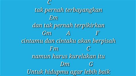 chord cinta tak direstui st12 chordtela  3 D'Paspor - Sahabatku Dasar