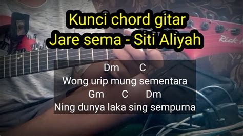 chord gitar jare sema  Dm bener jare sema