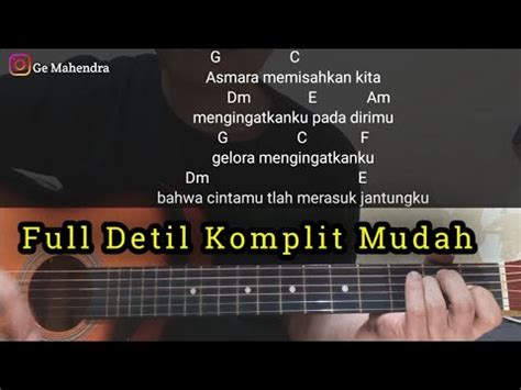 chord gitar kucoba ungkap tabir ini  am am g c ku coba ungkap tabir ini dm a dm kisah antara kau dan aku g c terpisahkan oleh ruang