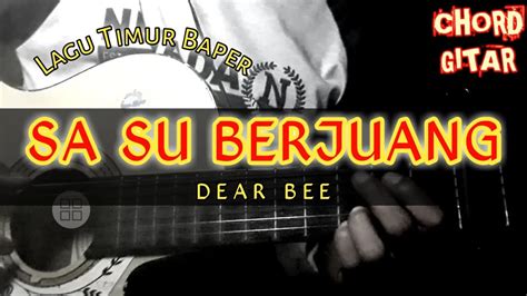 chord gitar sani su berjuang com