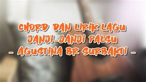 chord janji janji janji marang awakmu  C Em saiki ceritone wis bedo karo mbiyene F aku lan awakmu G C cuman pernah bebarengan neng kene Dm G berjanji sandingan Em Am nganti tekan pelaminan F G C nanging awakmu mblenjani