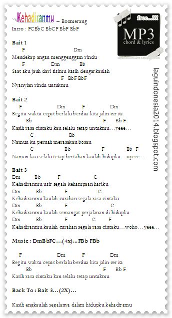 chord kehadiranmu  Unduh PDF