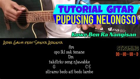 chord lagu nanging opo  F G Dudu jarak sing nggawe awakdewe pisah Em Nanging kowe neng mburi Am Meneng-meneng gawe kisah Dm G Ono krupuk dipangan panda C Remuk