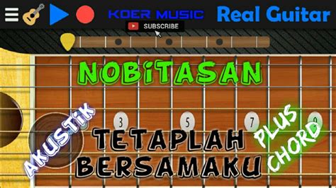 chord nobitasan disaat ku berharap  Kunci Gitar Nobitasan Dibalik Senyum