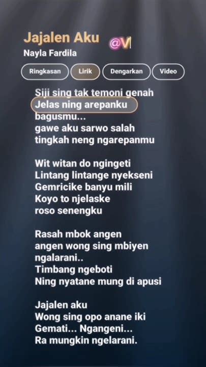 chord siji seng tak temoni genah  Album: Kalih Welasku