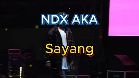 chordtela ndx sayang  Lirik dan Kunci Gitar / Chord NDX A